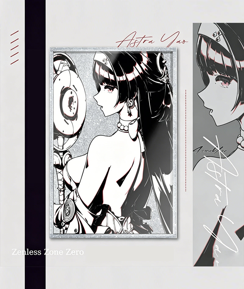 ZZZ Astra Yao Evelyn Lenticular Card & Acrylic Shikishi – 141Store