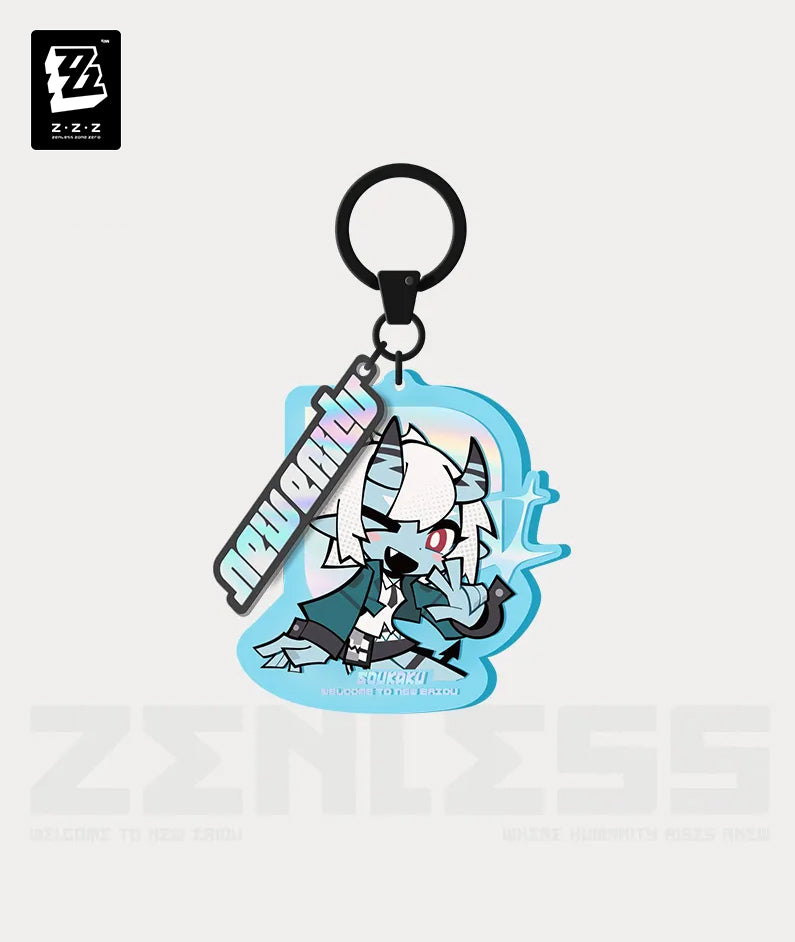 エルザ アクキー ZZZ New Eridu Section 6 Chibi Keychain - Harumasa – 141Store