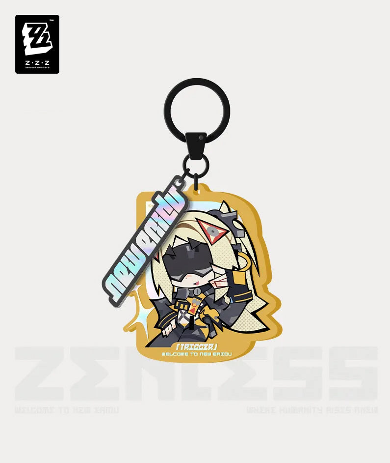 Trigger Chibi Keychain