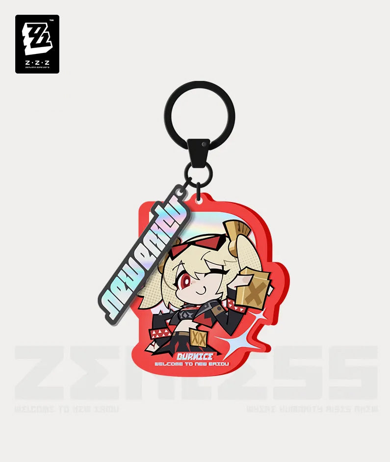 Burnice Chibi Keychain
