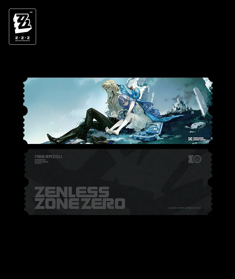 Hugo & Vivian Bury Your Tears With the Past Holographic Ticket