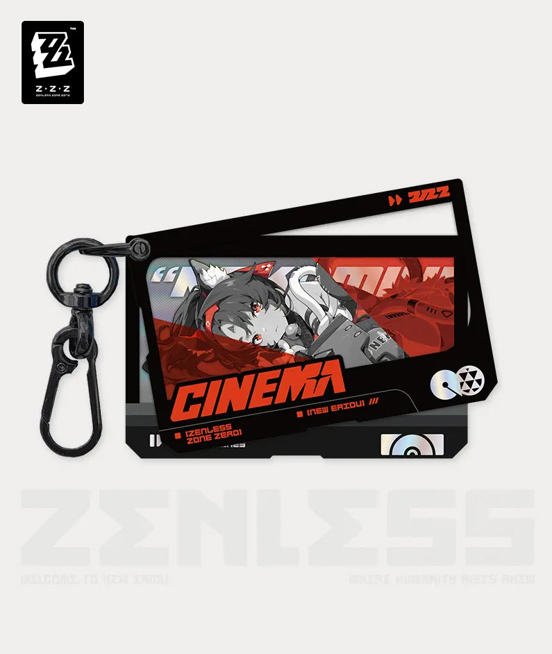 Nekomata Mindscape Cinema Art Keychain