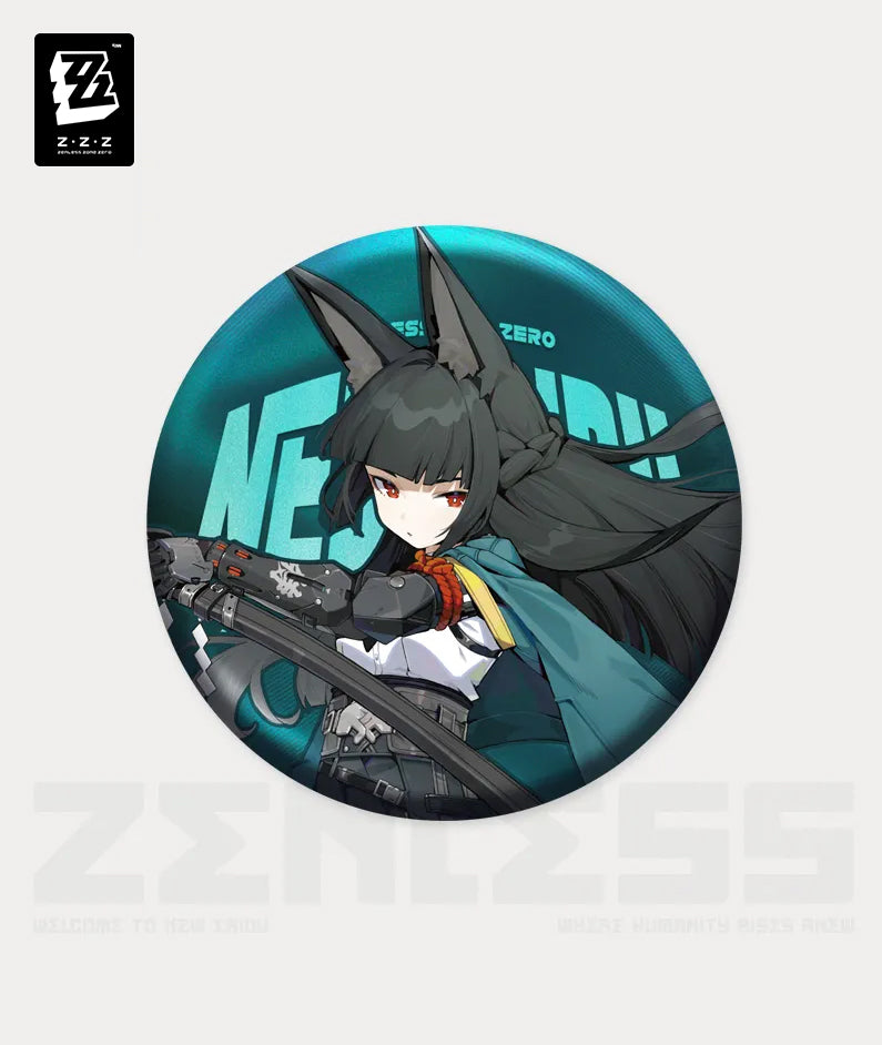 Miyabi Tinplate Badge