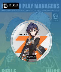 ZZZ Character Metal Badges —— Belle