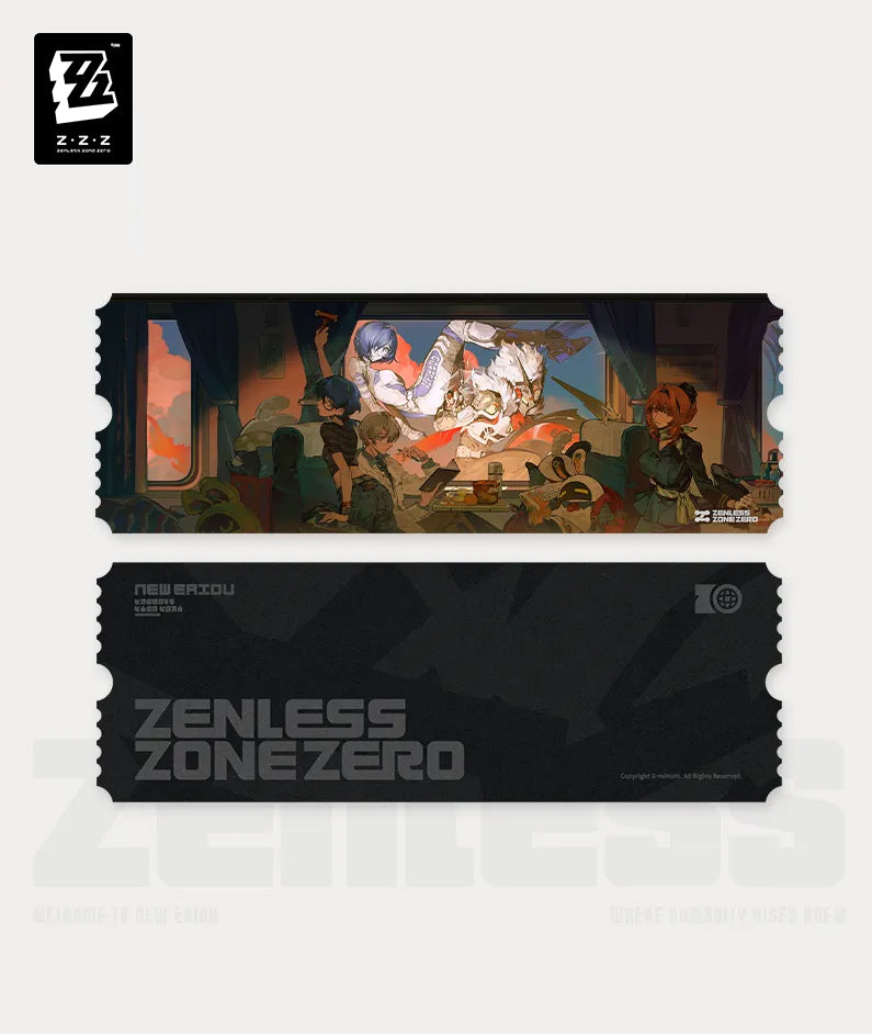 Zenless Zone Zero Promeia New Eridan Sunset Holographic Ticket
