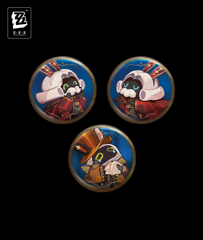 ZZZ Bangboo Badge Set