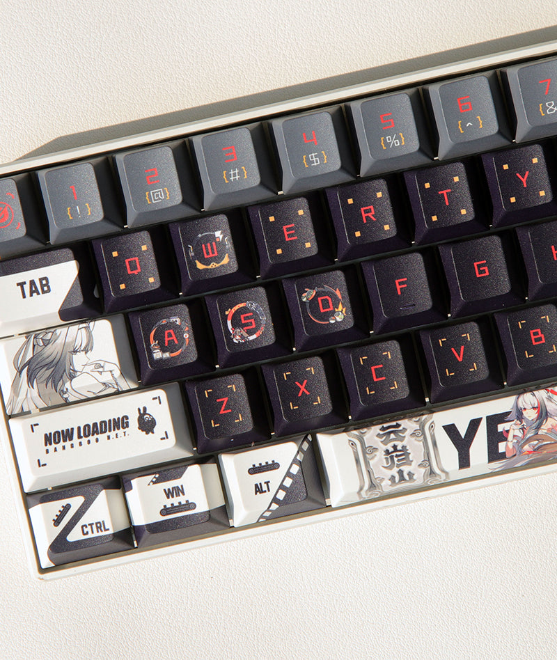 Zenless Zone Zero Ye Shunguang Custom Keycaps