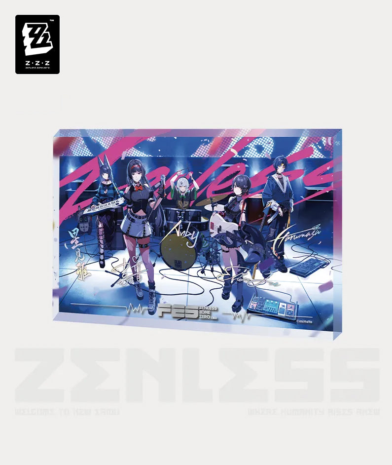 Zenless Zone Zero Fes 2025 Wonderland Sparkling Acrylic Block Art
