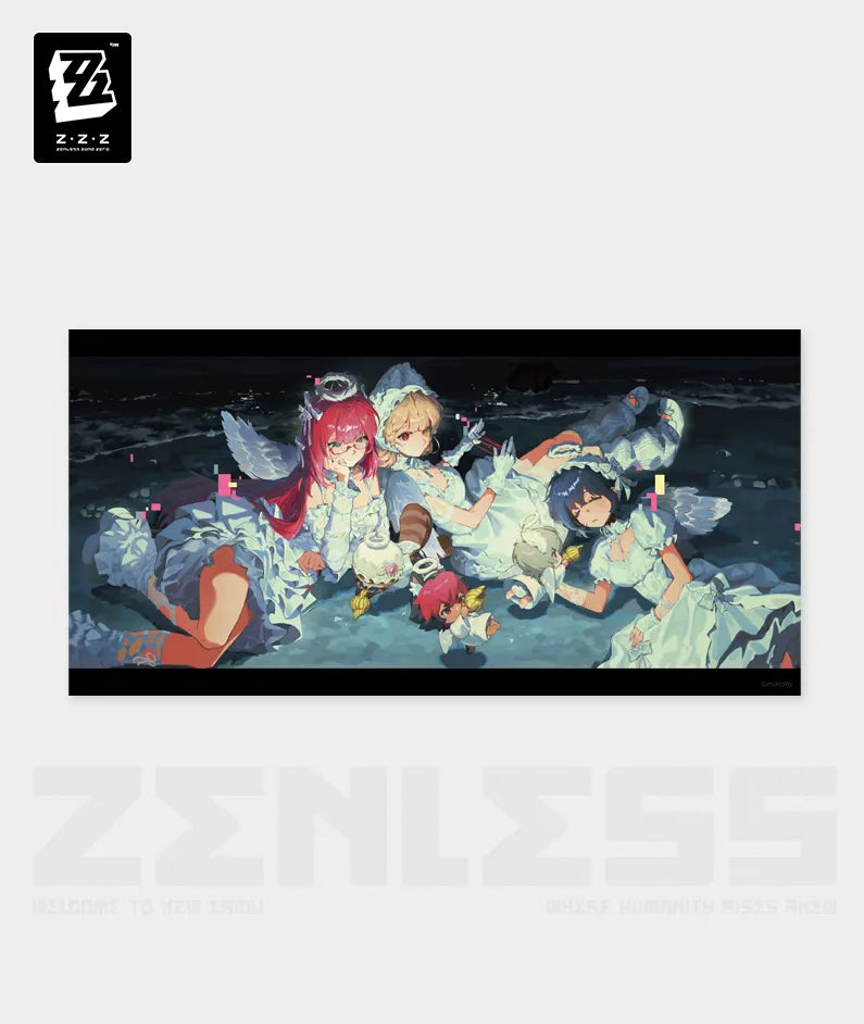 ZZZ Poster | The Impending Crash of Waves