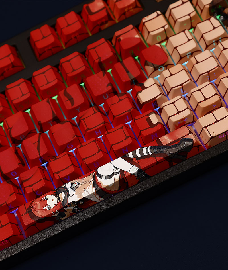 Zenless Zone Zero Ukinami Yuzuha Keycaps