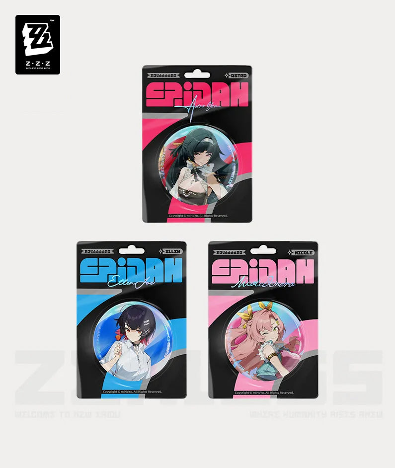 ZZZ New Eridu Fashion Badge – Astra Yao, Ellen, Nicole