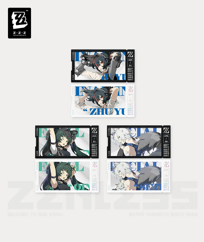 Zenless Zone Zero Criminal Investigation Characters Mindscape Cinema Art Collection Card Set