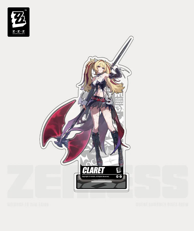 Zenless Zone Zero Flint Workshop Character Acrylic Stand