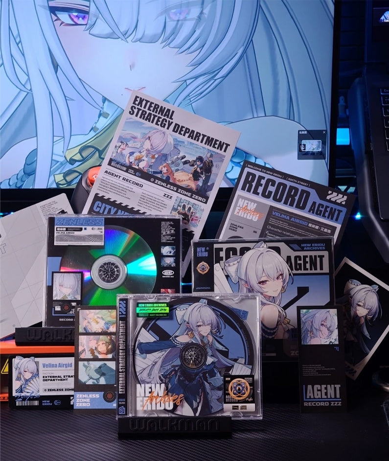 Zenless Zone Zero ESD Velina CD & DVD Disc Collectible Set