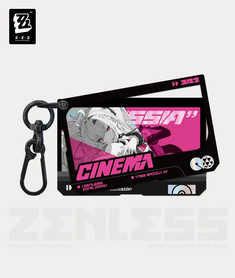 ZZZ Cinema Metropolitan Order Division Character Acrylic Keychain