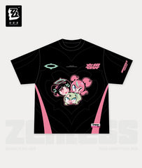 Zenless Zone Zero AOD Pink Sugar Rush Series T-Shirts