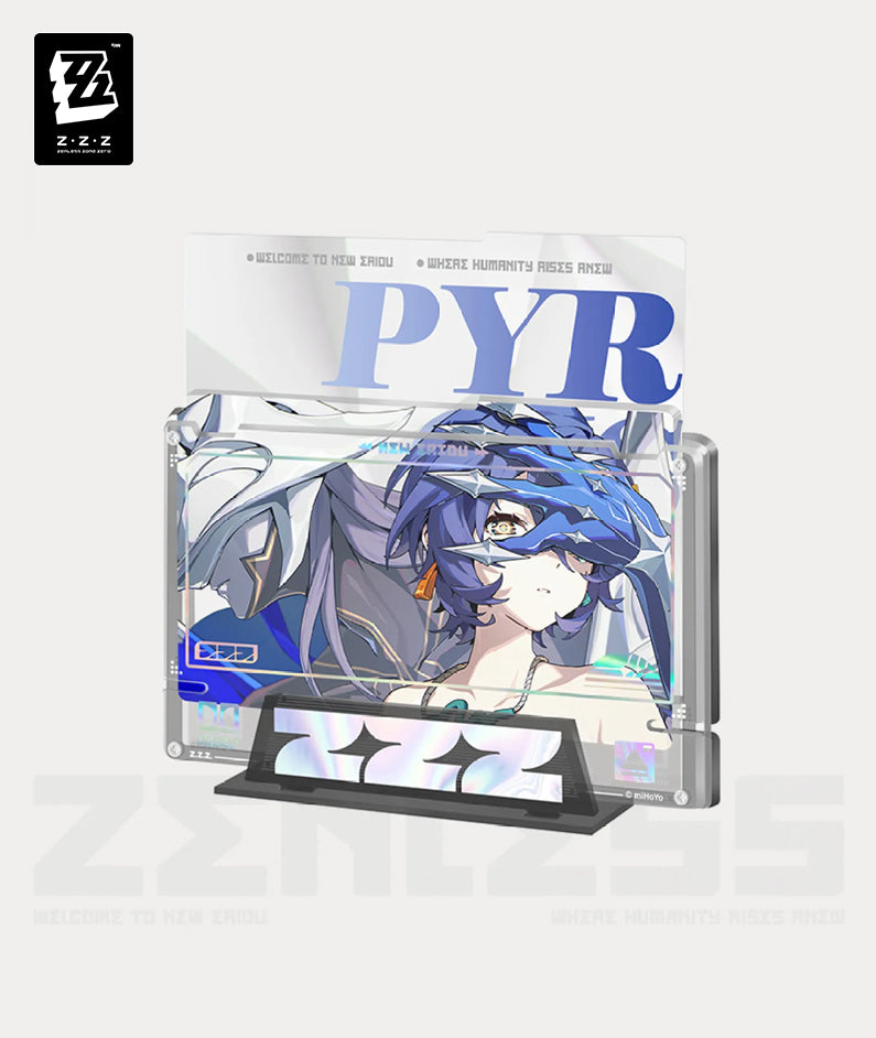 Zenless Zone Zero Cinema Pyrois Acrylic Card Set