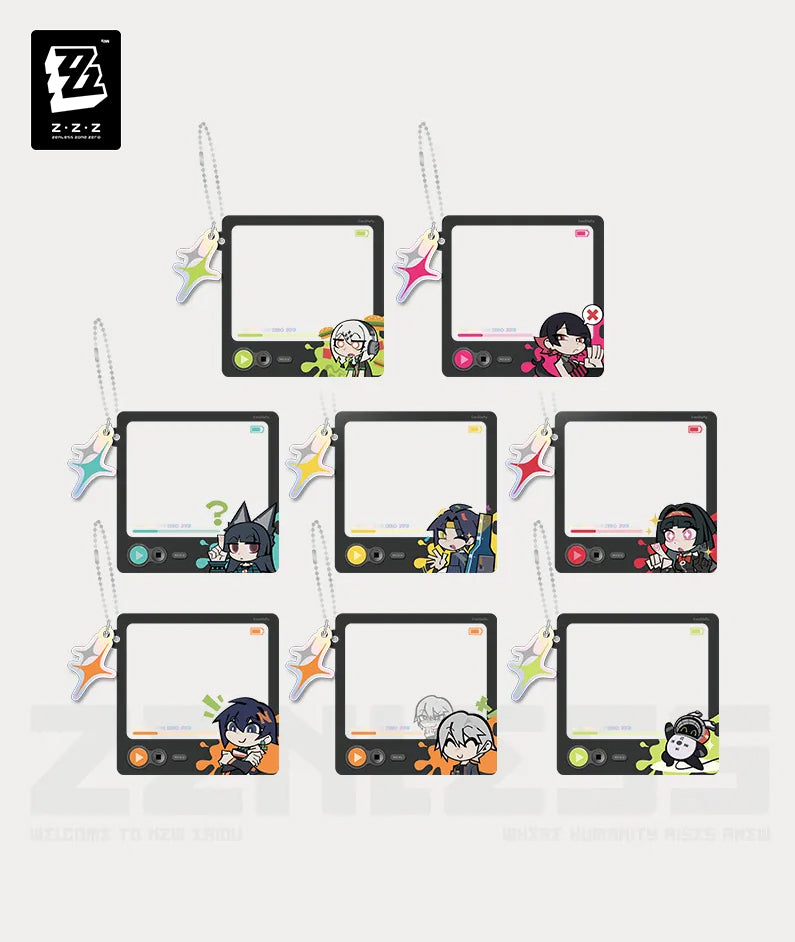 Zenless Zone Zero Wonderland Sparkling Series Chibi Acrylic Photo Frame