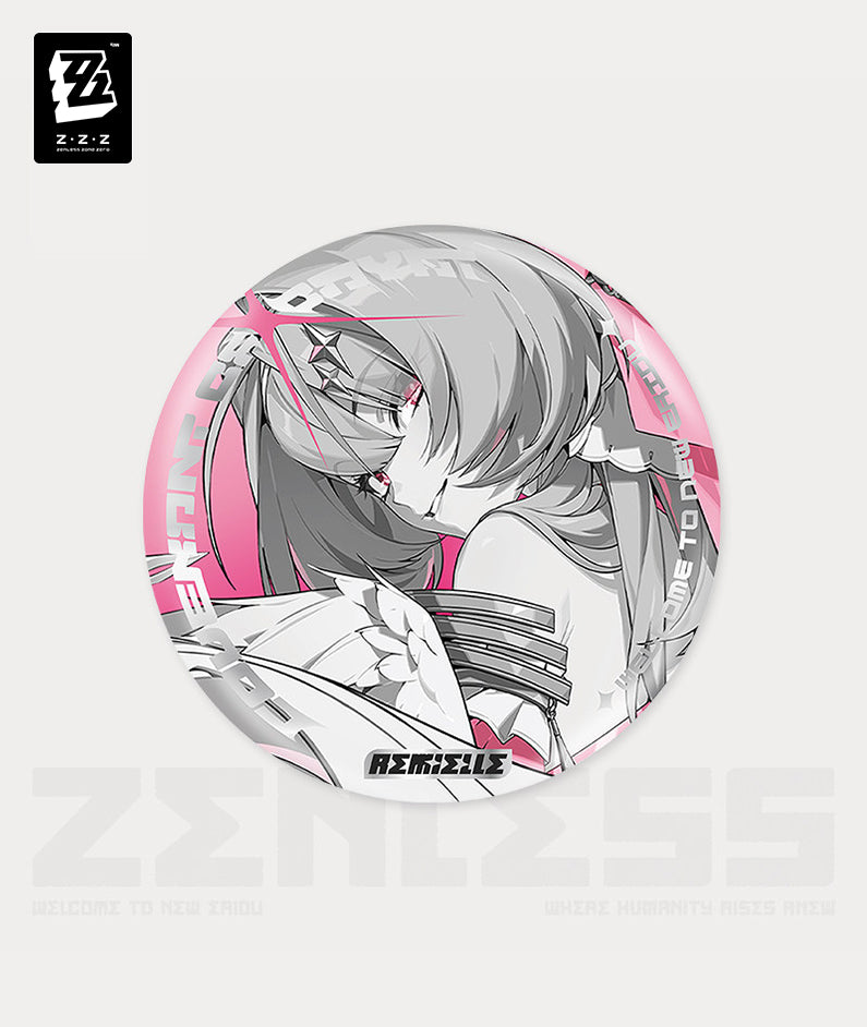 Remielle Cinema Reflective Badge