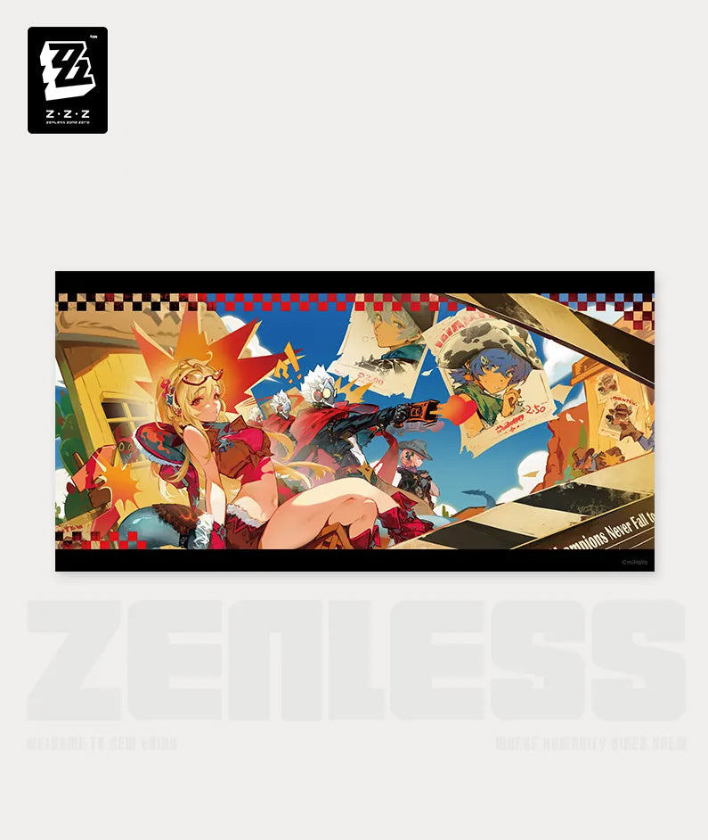 Zenless Zone Zero New Eridan Sunset Poster