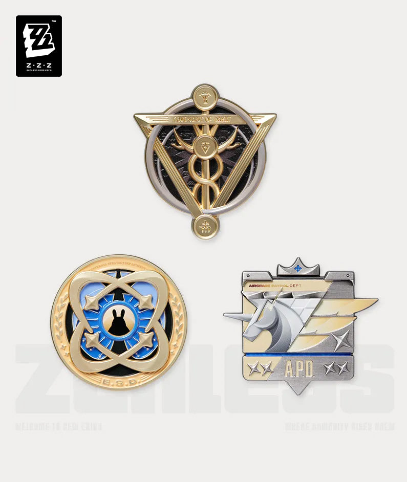 Zenless Zone Zero Faction Series Metal Badge Vol. 6