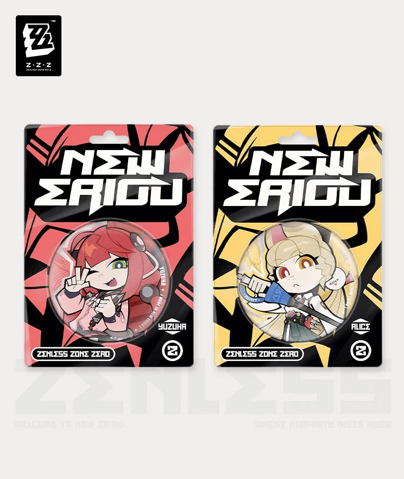 Zenless Zone Zero Spook Shack Chibi Badge - Yuzuha – 141Store
