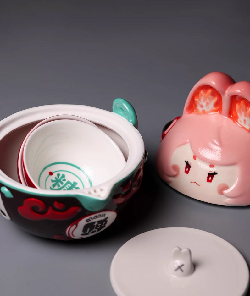Zenless Zone Zero Zhao Ceramic Tea Set