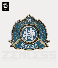 ZZZ Section 6 Metal Badge