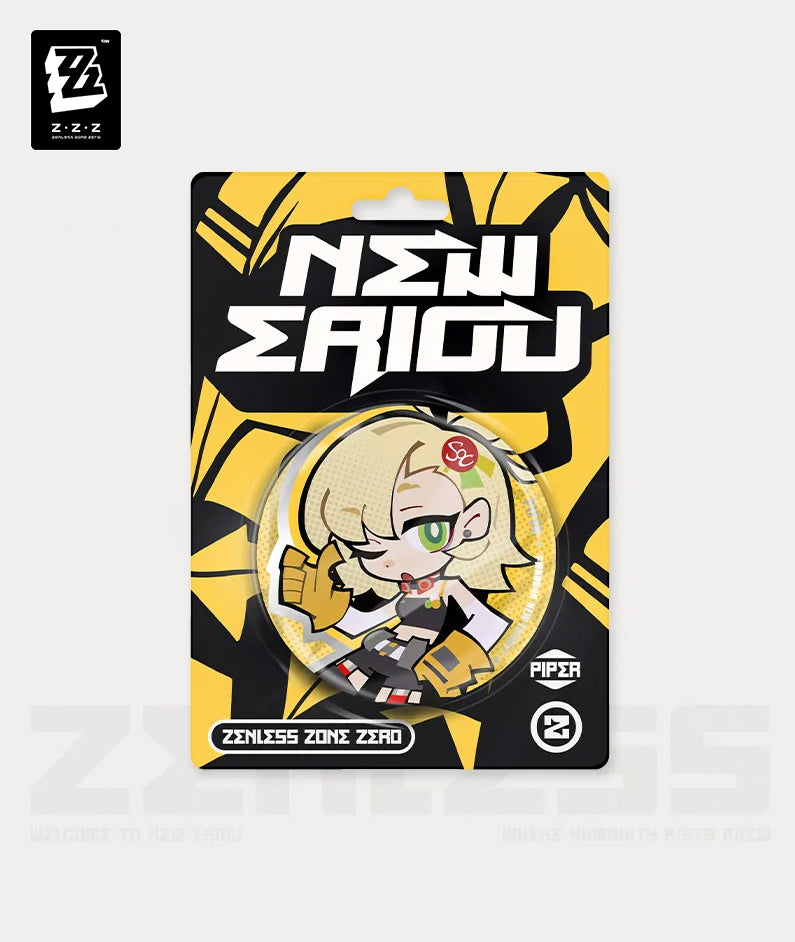 ZZZ New Eridu Sons of Calydon Chibi Tinplate Badges – 141Store