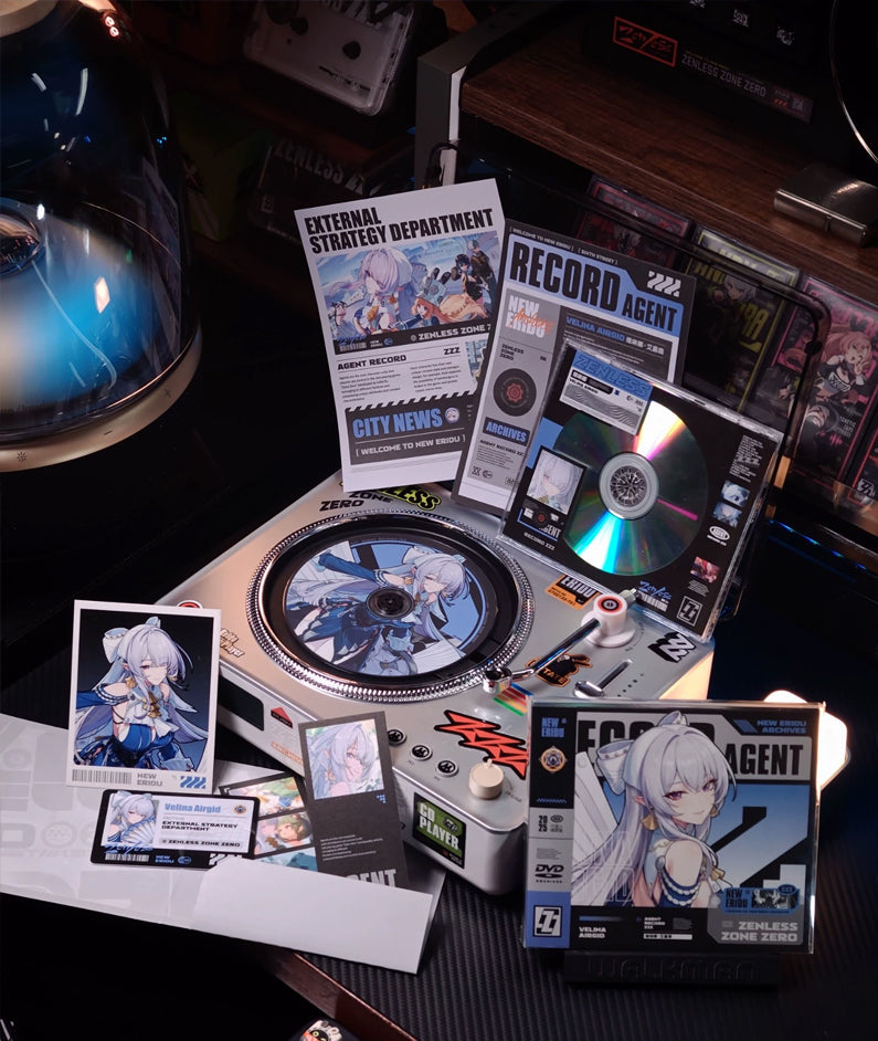 Zenless Zone Zero ESD Velina CD & DVD Disc Collectible Set