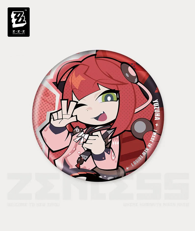Yuzuha Chibi Badge