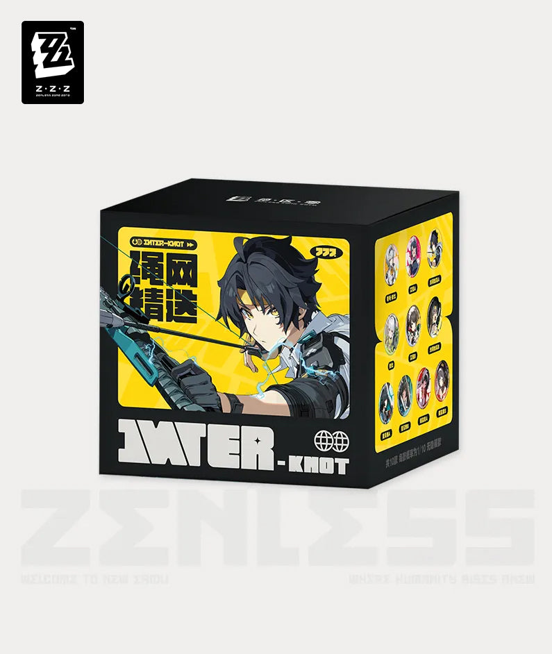 ZZZ Inter-Knot Rec Tinplate Badge Blind Box 