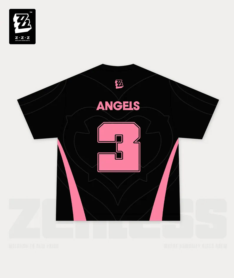 Zenless Zone Zero AOD Pink Sugar Rush Series T-Shirts
