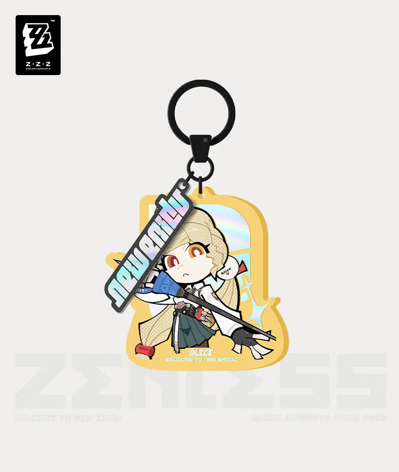 Alice Chibi Acrylic Keychain