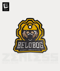 Official ZZZ Belobog Metal Badge