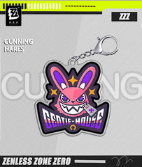 Cunning Hares Keychain