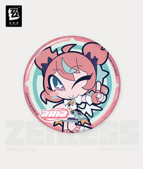 Zenless Zone Zero Angels of Delusion Pink Sugar Rush Series Chibi Badge - Aria