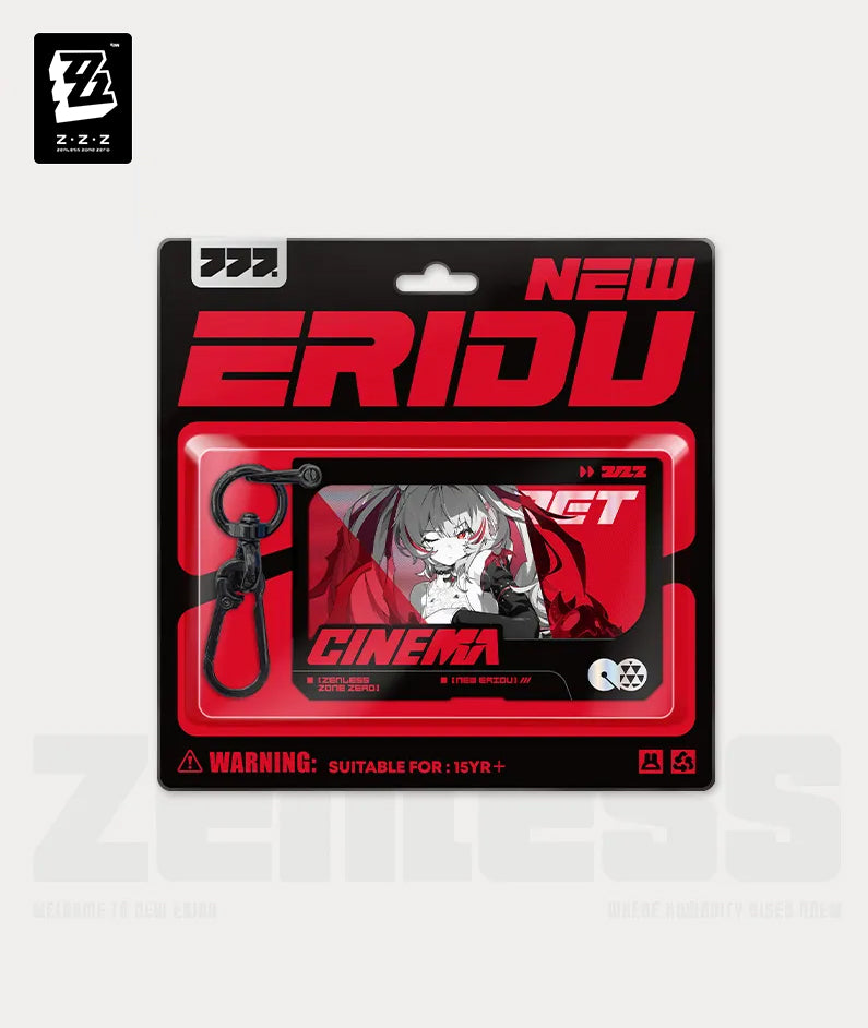 ZZ Cinema Flint Workshop Character Acrylic Keychain - Claret
