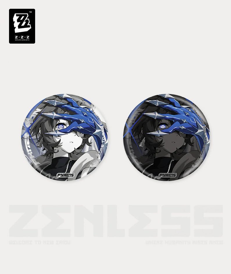 Pyrois Belle Reflective Badge