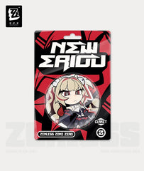 Zenless Zone Zero Ridu Series Flint Workshop Chibi Badge - Claret