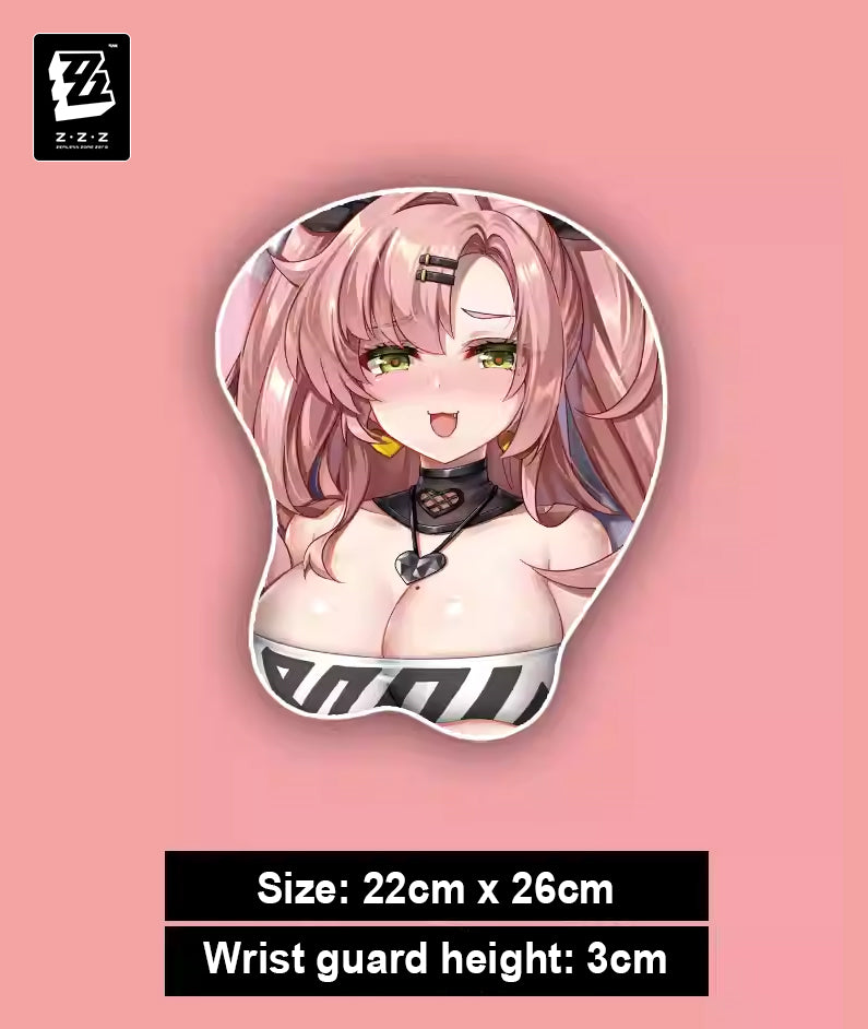 Nicole Demara Wrist Rest Mouse Pad