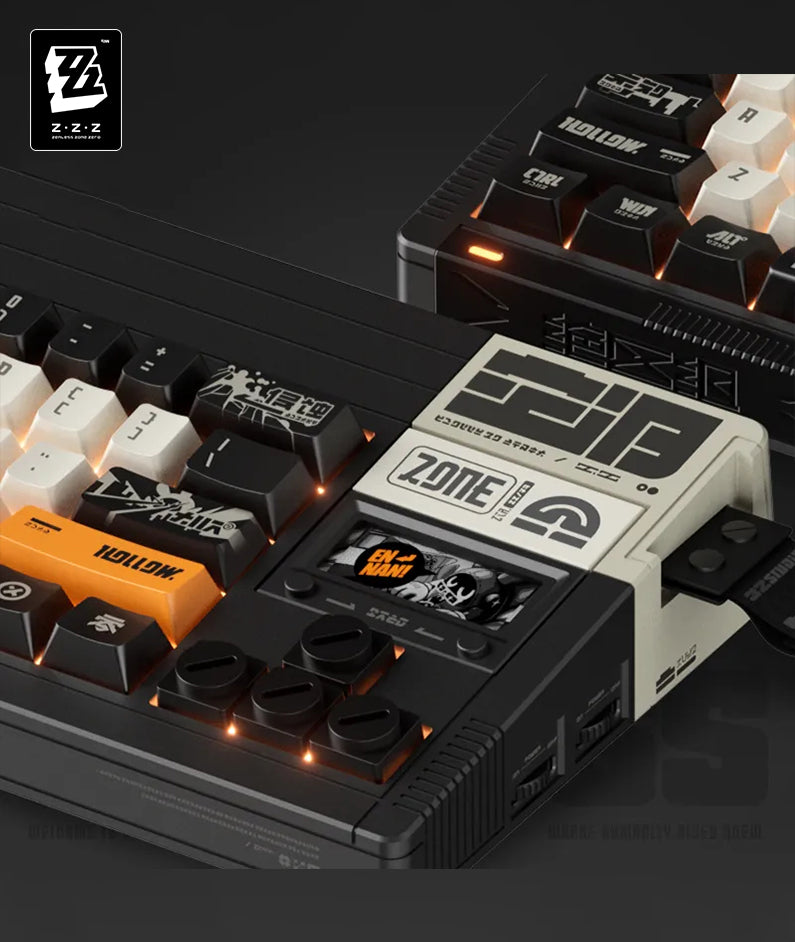 Zenless Zone Zero Tidal Noise Mechanical Keyboard