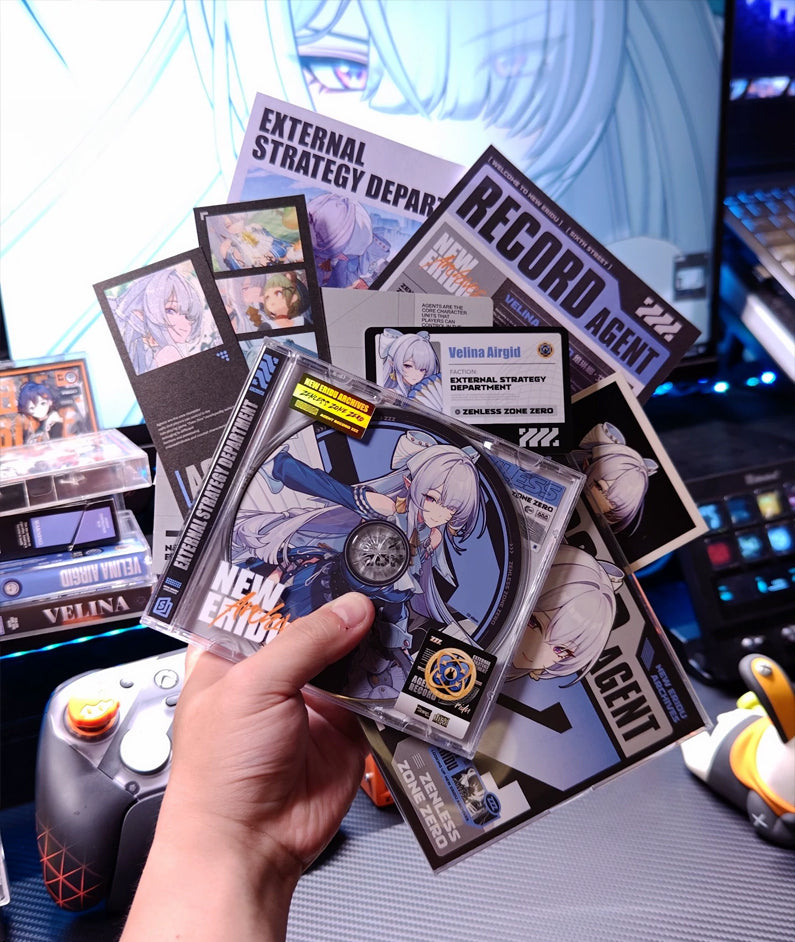 Zenless Zone Zero ESD Velina CD & DVD Disc Collectible Set