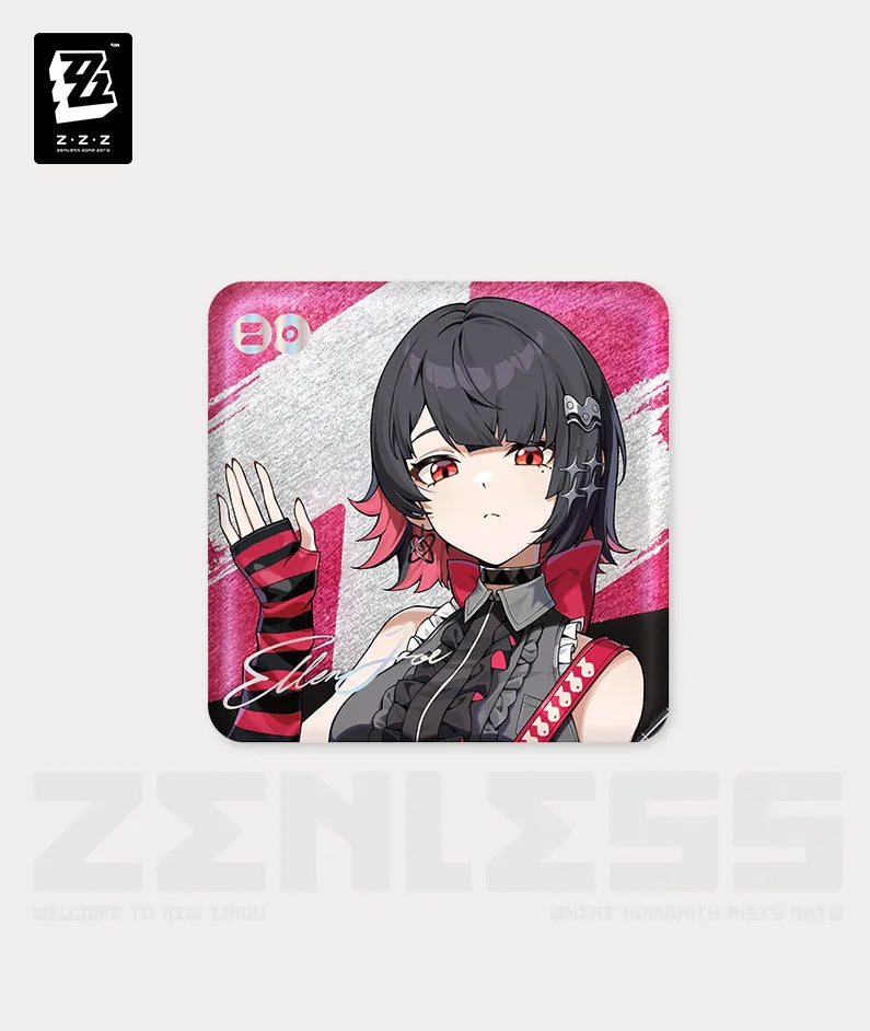 Ellen Joe Tinplate Badge