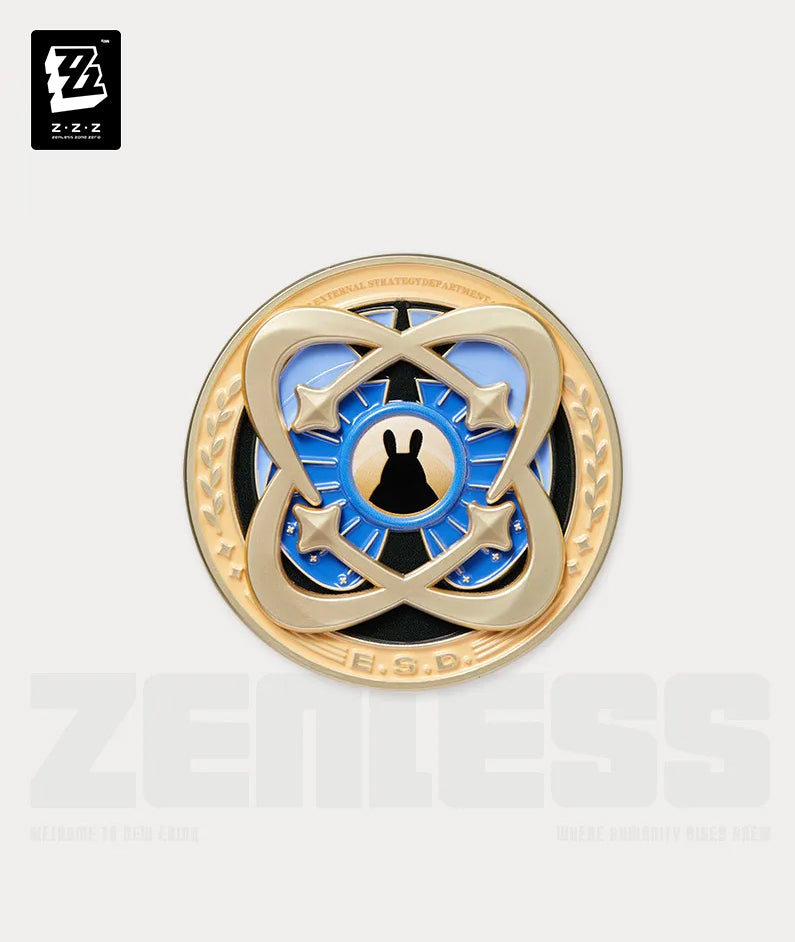 External Strategy Department Metal Badge