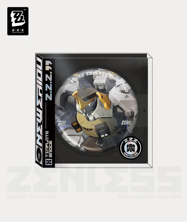 ZZZ Seed Tinplate Badge