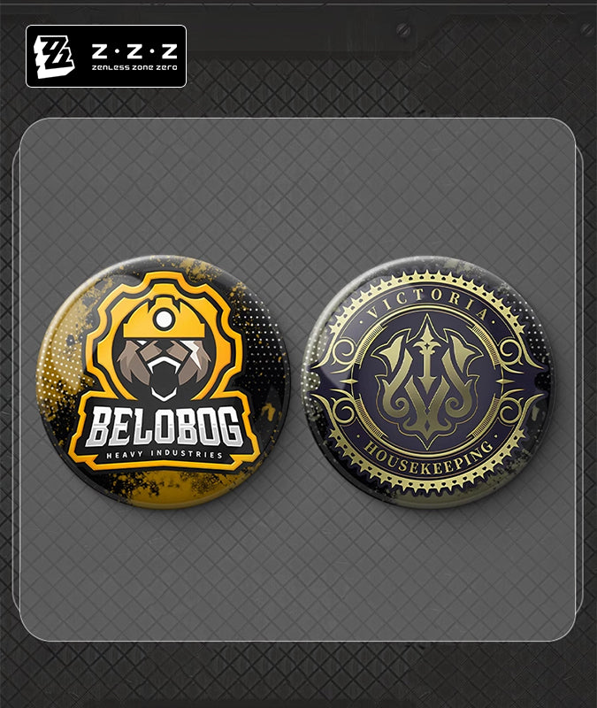 Zenless Zone Zero Factions Badges 