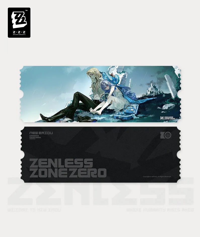 Hugo & Vivian Bury Your Tears With the Past Holographic Ticket