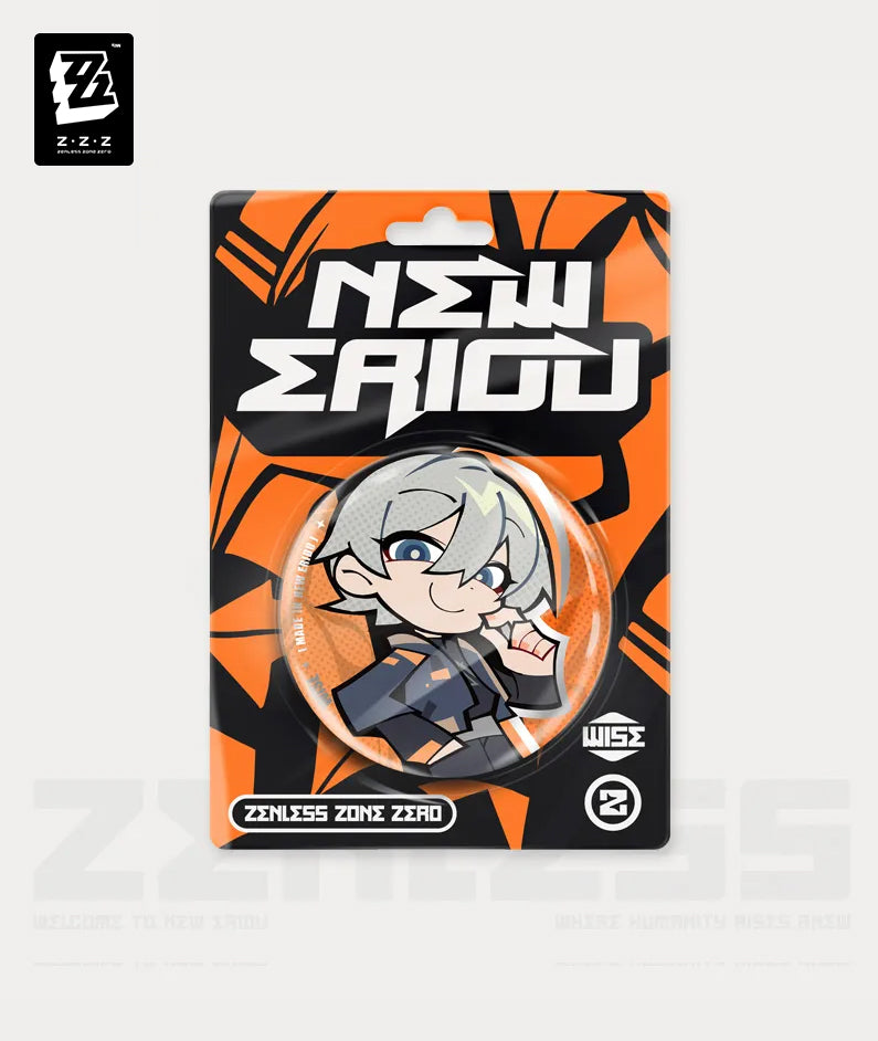 Zenless Zone Zero Belle & Wise Chibi Badges – 141Store