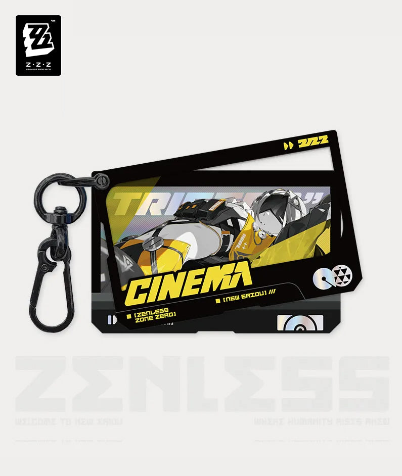 Zenless Zone Zero Trigger Mindscape Cinema Art Keychain
